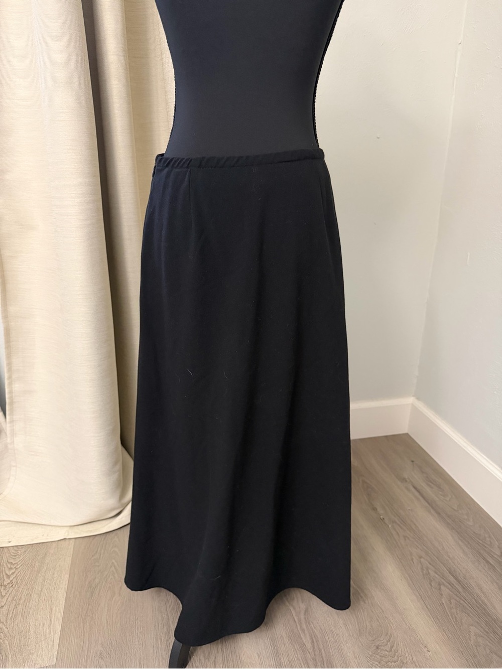 croft & barrow Black Maxi Skirt - Picture 3 of 5
